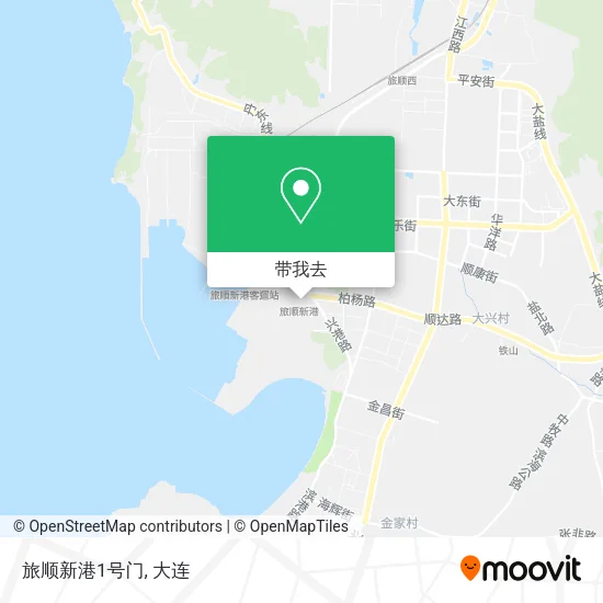 旅顺新港1号门地图