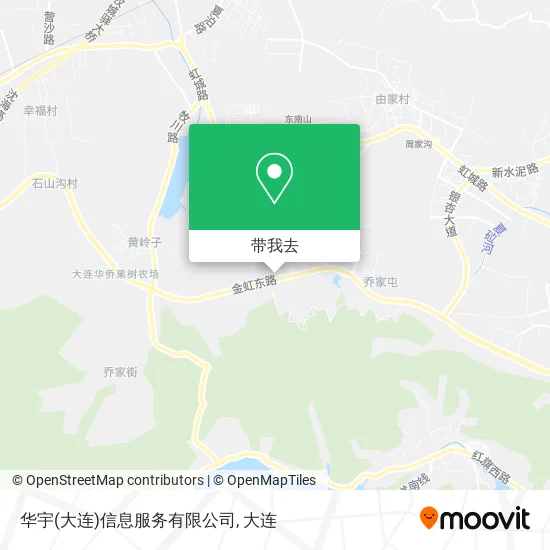 华宇(大连)信息服务有限公司地图