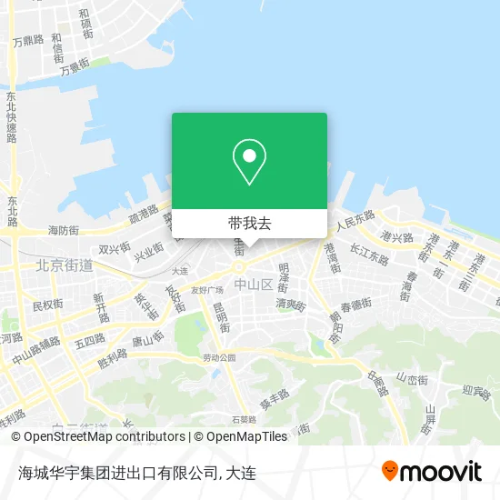 海城华宇集团进出口有限公司地图