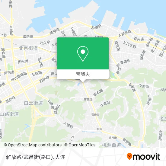 解放路/武昌街(路口)地图