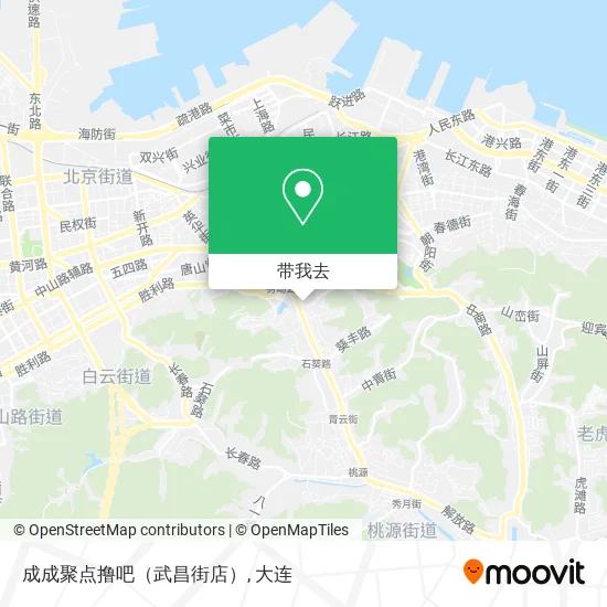 成成聚点撸吧（武昌街店）地图