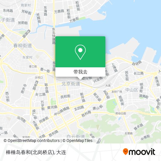 棒棰岛春和(北岗桥店)地图