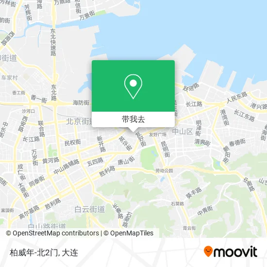 柏威年-北2门地图