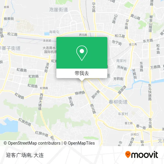 迎客广场南地图