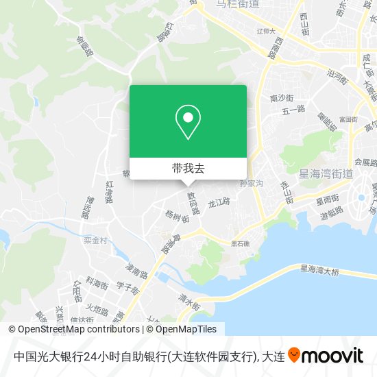 中国光大银行24小时自助银行(大连软件园支行)地图