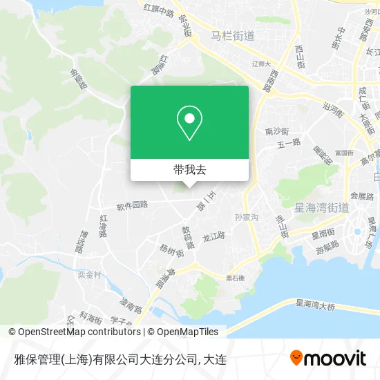 雅保管理(上海)有限公司大连分公司地图