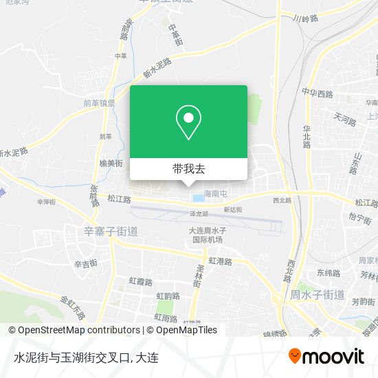 水泥街与玉湖街交叉口地图