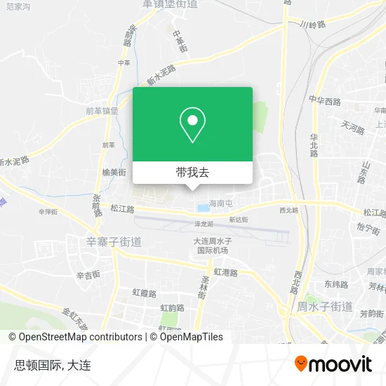 思顿国际地图