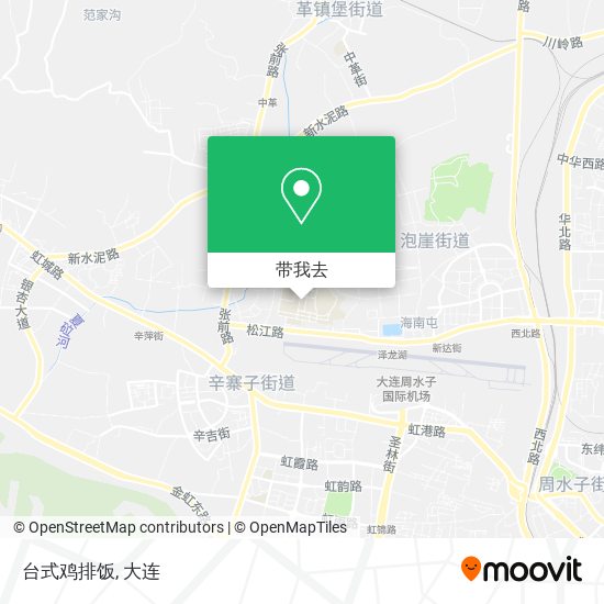 台式鸡排饭地图