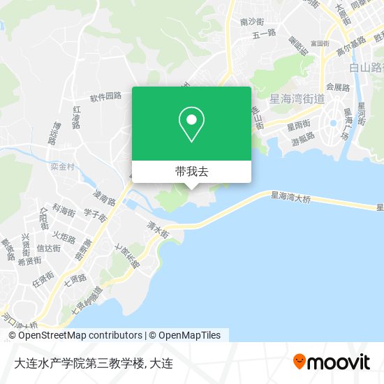 大连水产学院第三教学楼地图