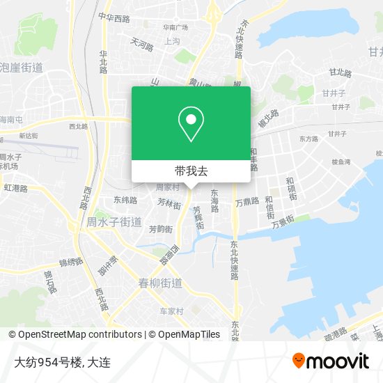 大纺954号楼地图