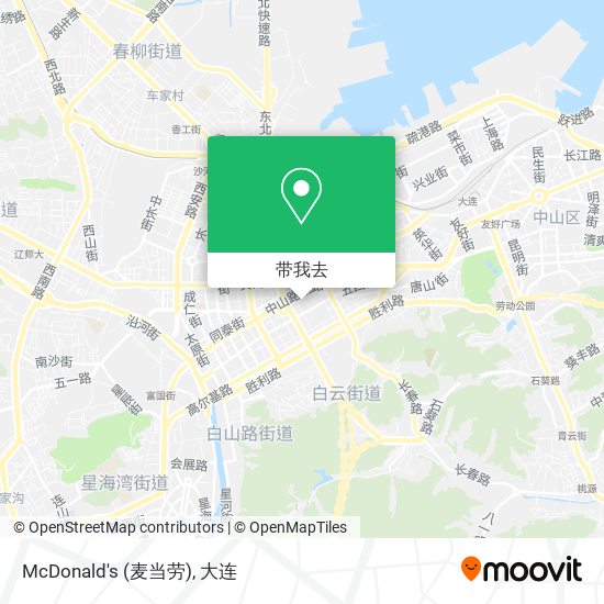McDonald's (麦当劳)地图