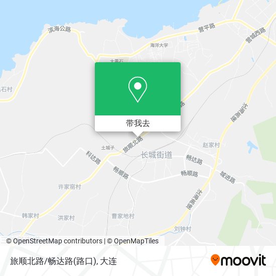 旅顺北路/畅达路(路口)地图