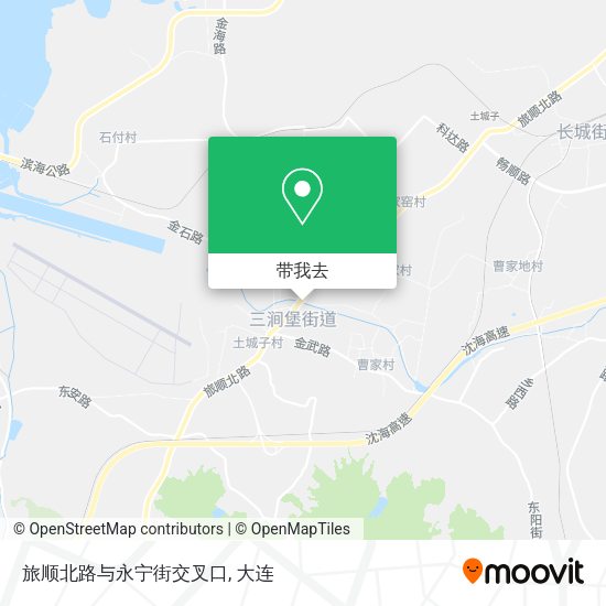 旅顺北路与永宁街交叉口地图
