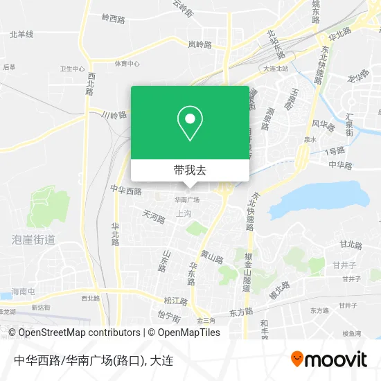 中华西路/华南广场(路口)地图