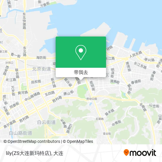 lily(ZS大连新玛特店)地图