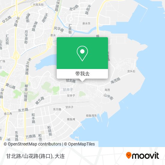 甘北路/山花路(路口)地图