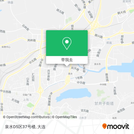 泉水D5区37号楼地图