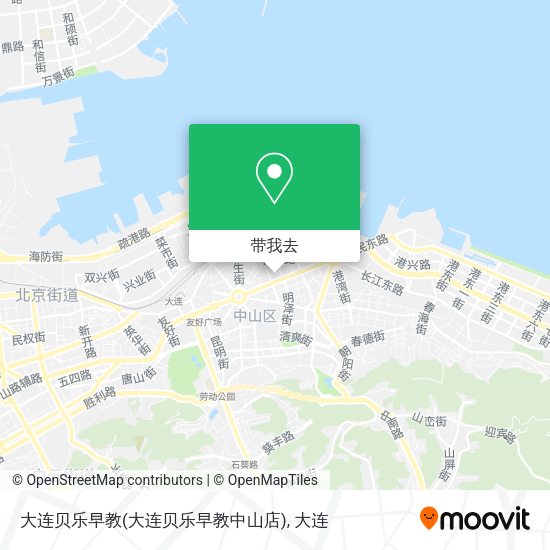 大连贝乐早教(大连贝乐早教中山店)地图