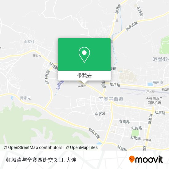 虹城路与辛寨西街交叉口地图