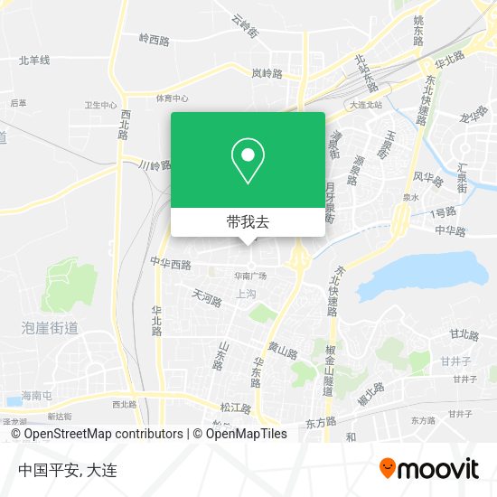 中国平安地图