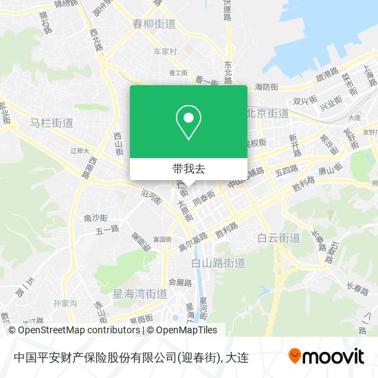 中国平安财产保险股份有限公司(迎春街)地图