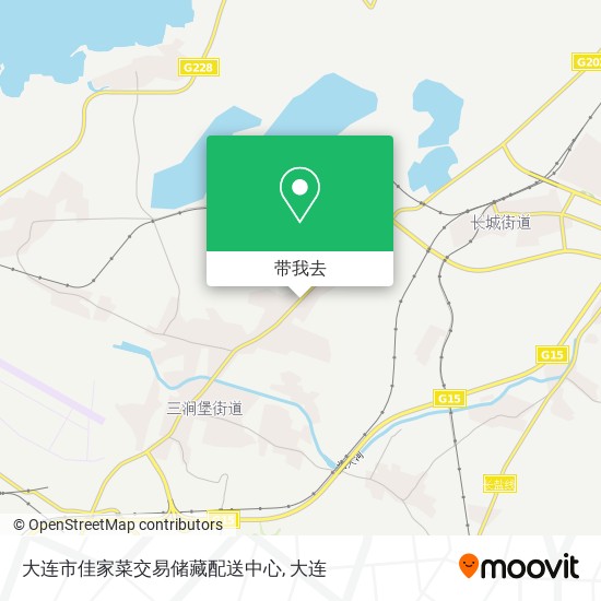 大连市佳家菜交易储藏配送中心地图