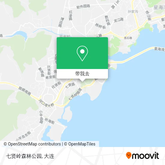 七贤岭森林公园地图