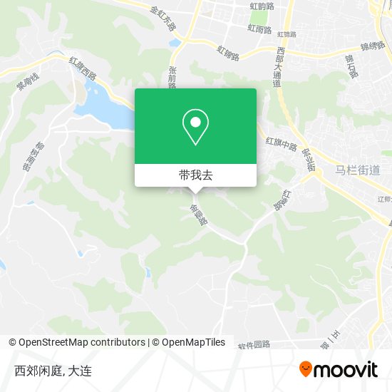 西郊闲庭地图