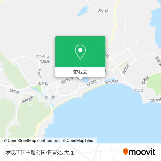 发现王国主题公园-售票处地图