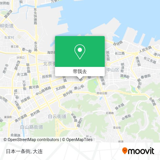 日本一条街地图