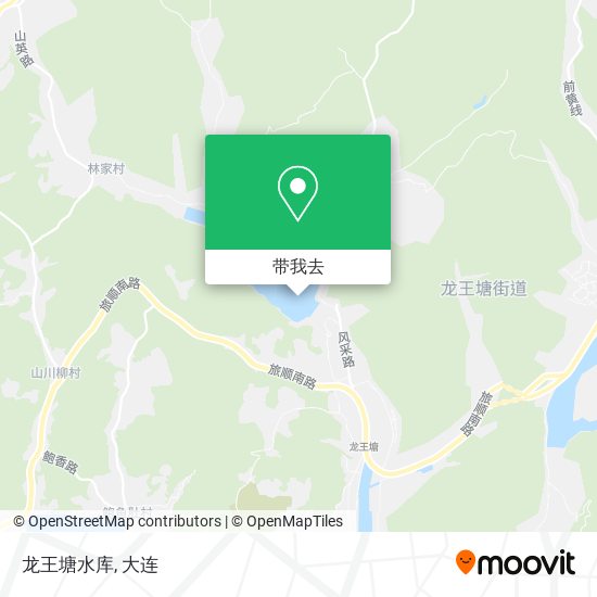 龙王塘水库地图