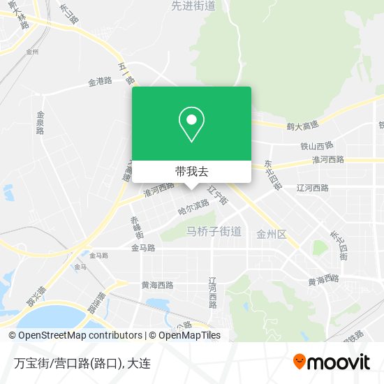 万宝街/营口路(路口)地图