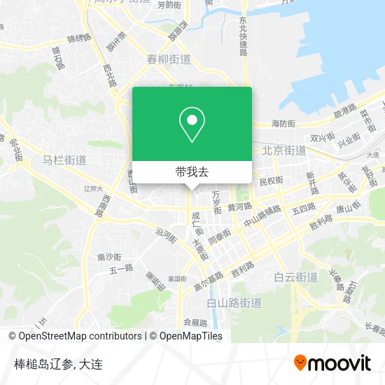 棒槌岛辽参地图
