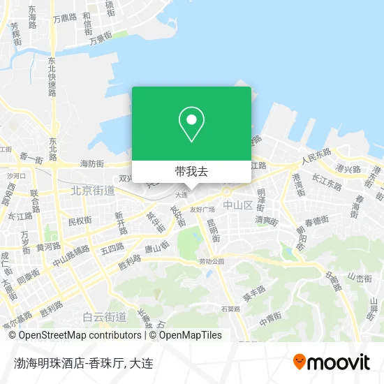 渤海明珠酒店-香珠厅地图