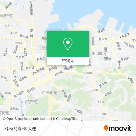 棒棰岛春和地图