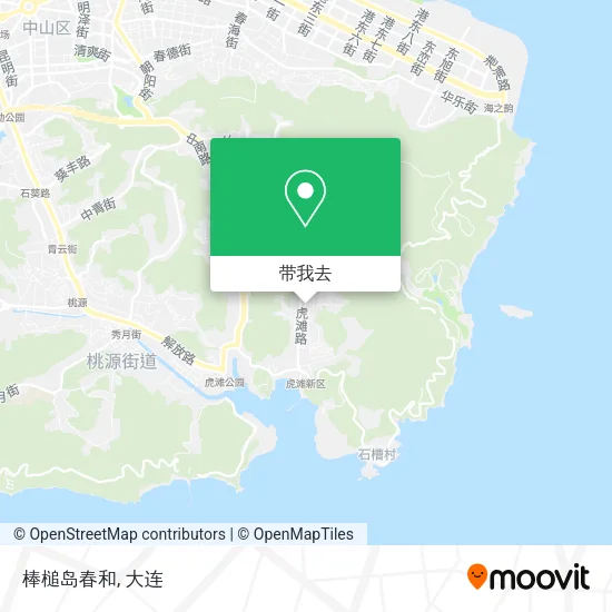棒槌岛春和地图