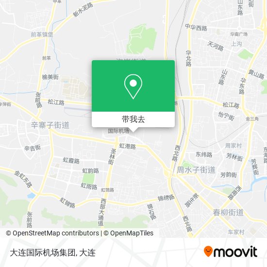 大连国际机场集团地图