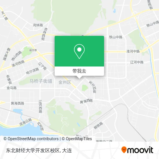 东北财经大学开发区校区地图