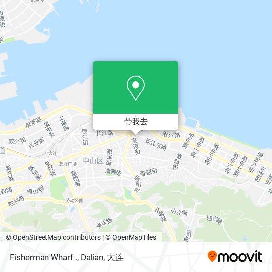 Fisherman Wharf ., Dalian地图