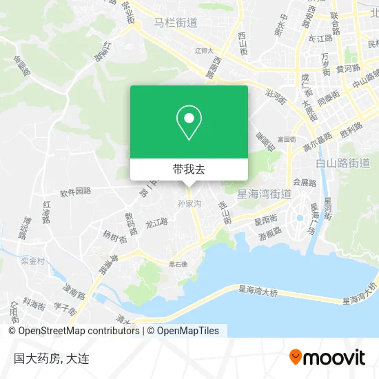 国大药房地图