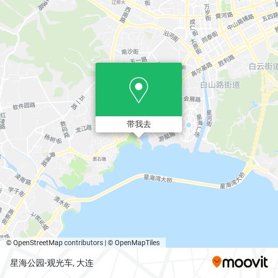 星海公园-观光车地图
