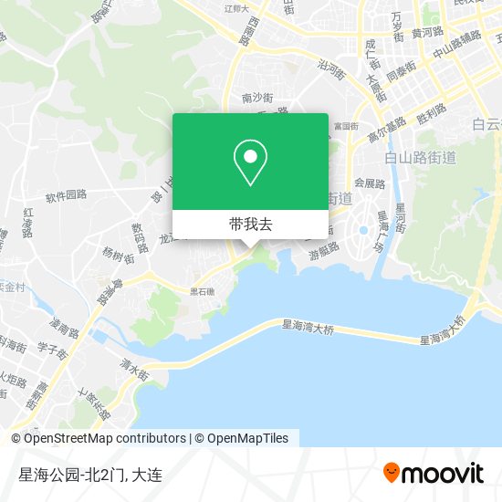 星海公园-北2门地图