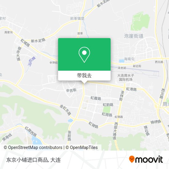 东京小铺进口商品地图