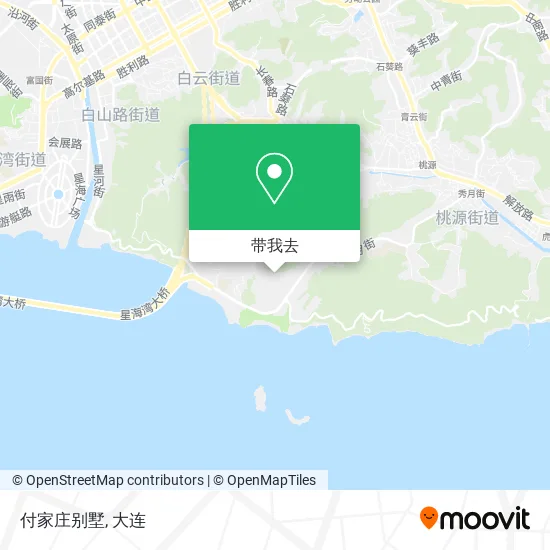 付家庄别墅地图