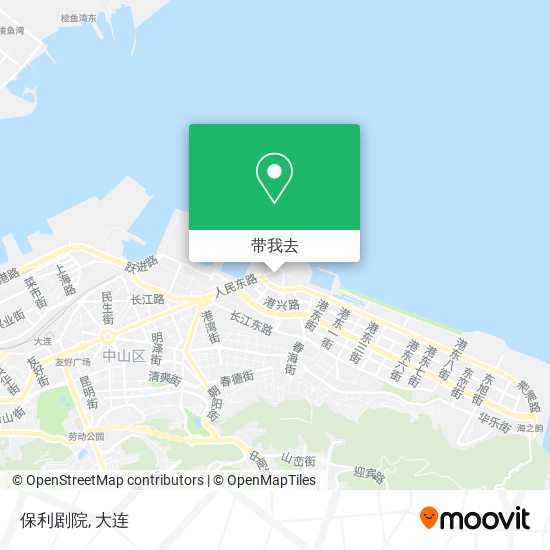 保利剧院地图