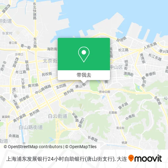 上海浦东发展银行24小时自助银行(唐山街支行)地图