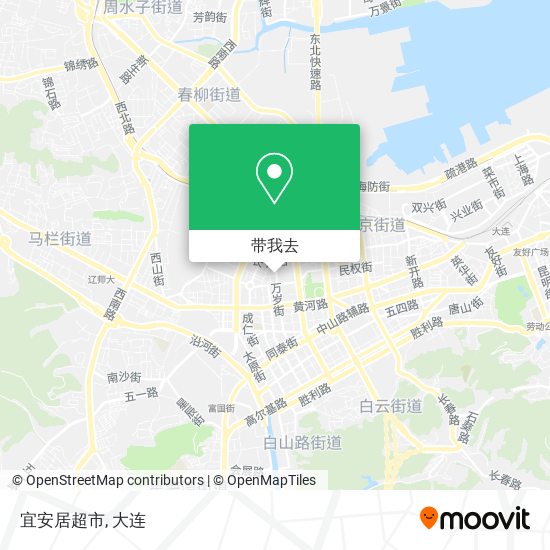 宜安居超市地图