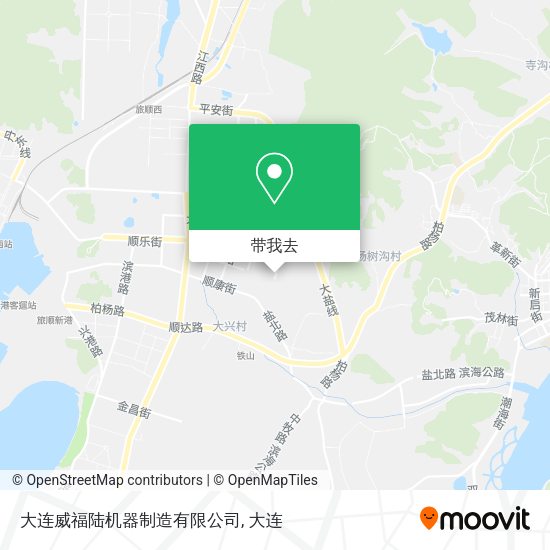 大连威福陆机器制造有限公司地图