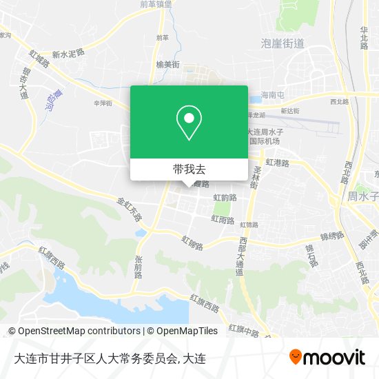 大连市甘井子区人大常务委员会地图